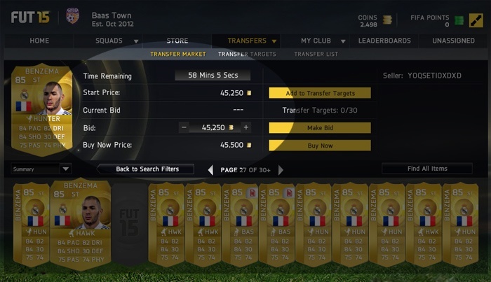 FIFA FUT 15 Trading Tips Guide Part One