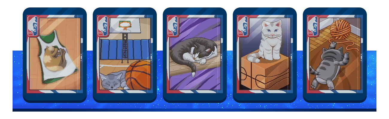 Mega Cat Labs launches CBA Not Shots, the first NFT Trading Card series from the Cat Basketball Association on the WAX Blockchain