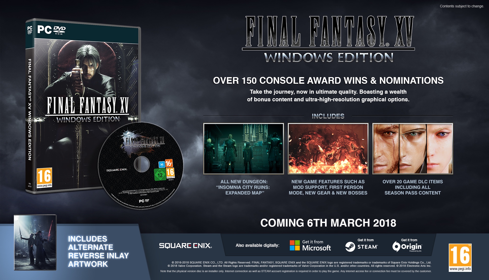 Final Fantasy Xv Windows Edition  Benchmark And Pre-Orders Now Live