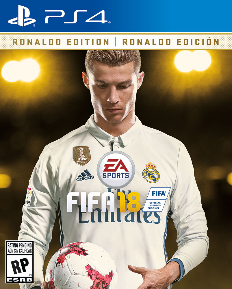 Ronaldo To Appear on FIFA 18 Cover