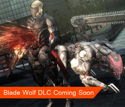 Blade Wolf DLC for MGRR Available May 14th