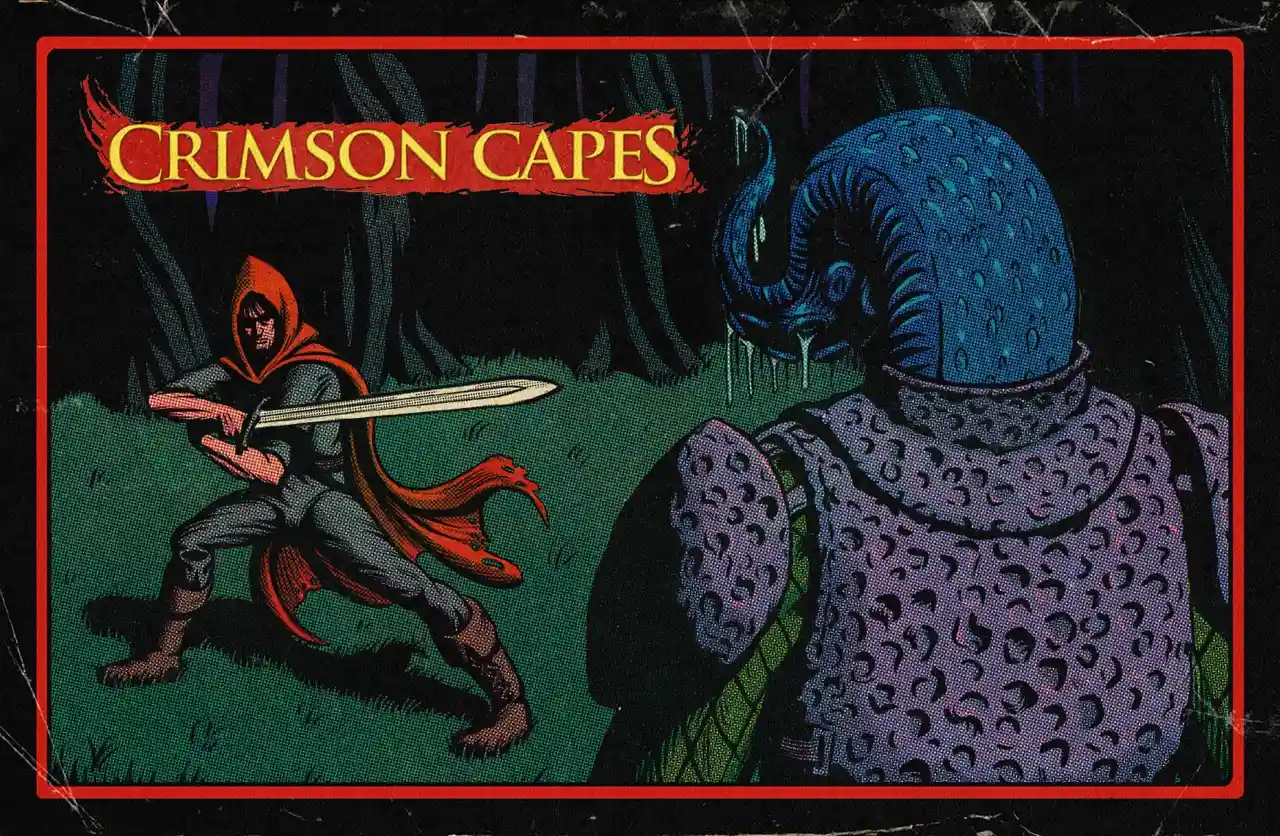 Cover image for Crimson Capes Is a 2D Souls-like Action Adventure Launching This February