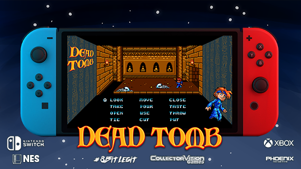 Point and Click Adventure 'Dead Tomb' is Coming to Nintendo Switch, Xbox & NES!