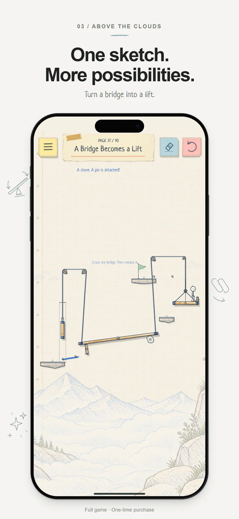 Doodle, Please! publisher screenshot showing another notebook-style puzzle.