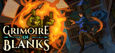 Official Grimoire of Blanks Steam cover artwork.