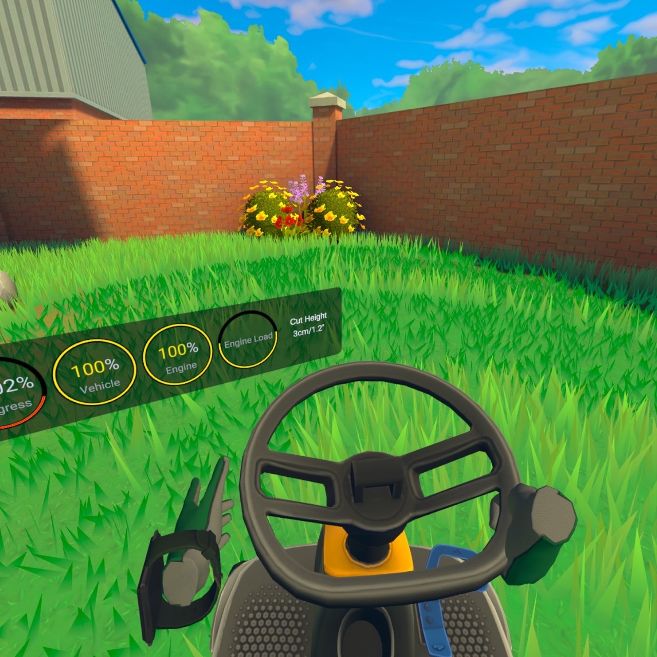 Lawn Mowing Simulator VR Review