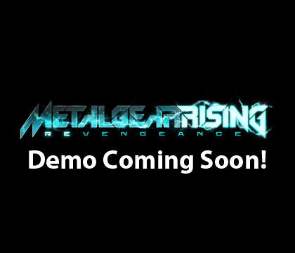 MGR Revengeance demo coming January 22nd