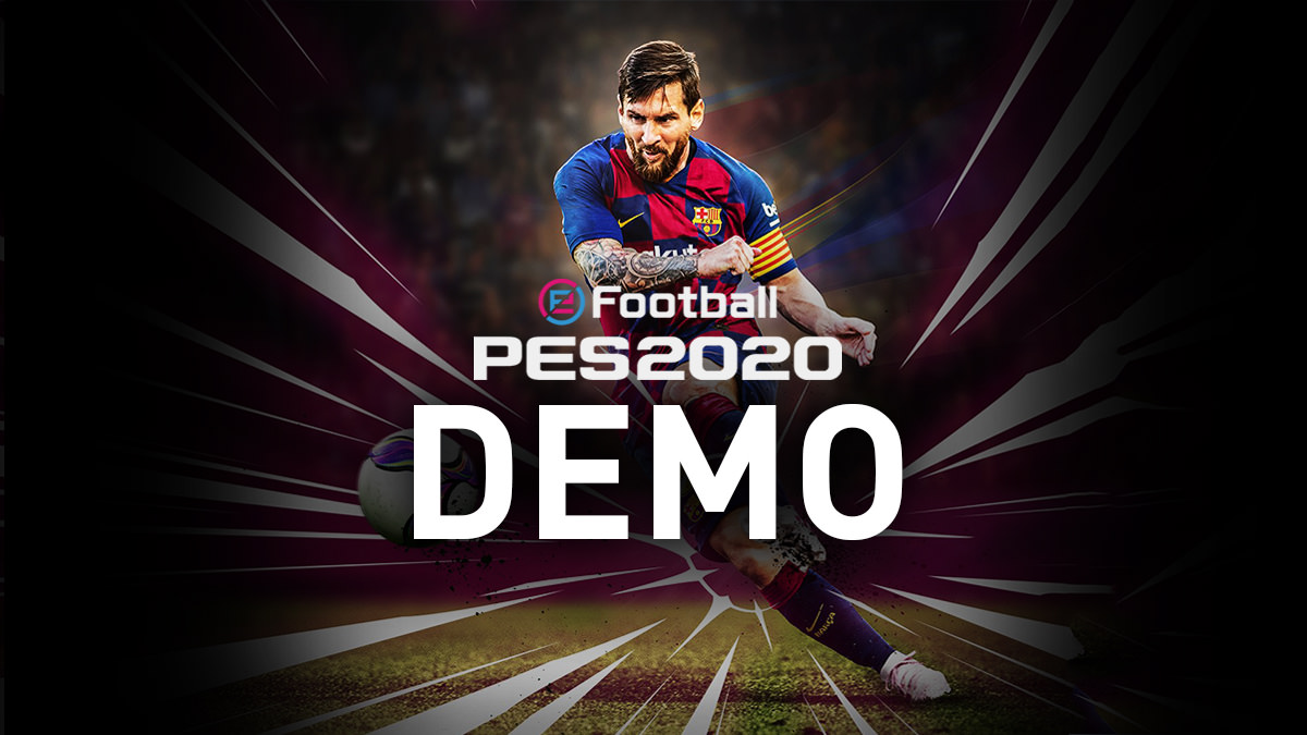 eFootball PES 2020 Global Cover Revealed and Demo Available Now