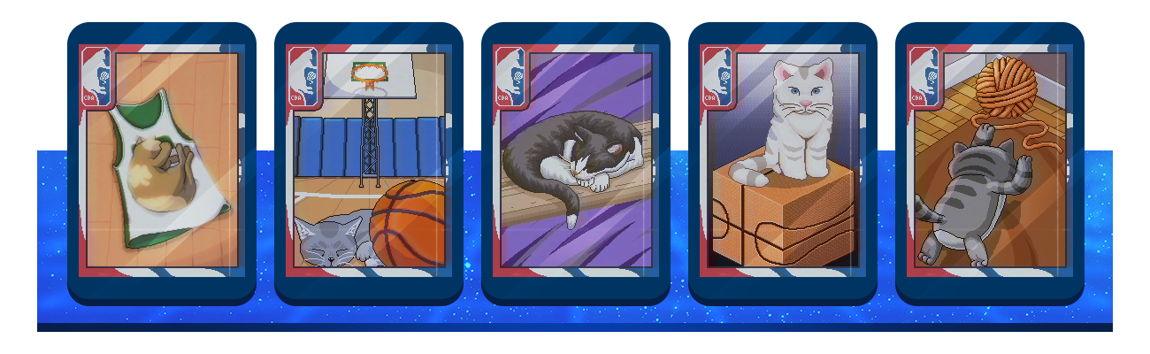 Mega Cat Labs launches CBA Not Shots, the first NFT Trading Card series from the Cat Basketball Association on the WAX Blockchain
