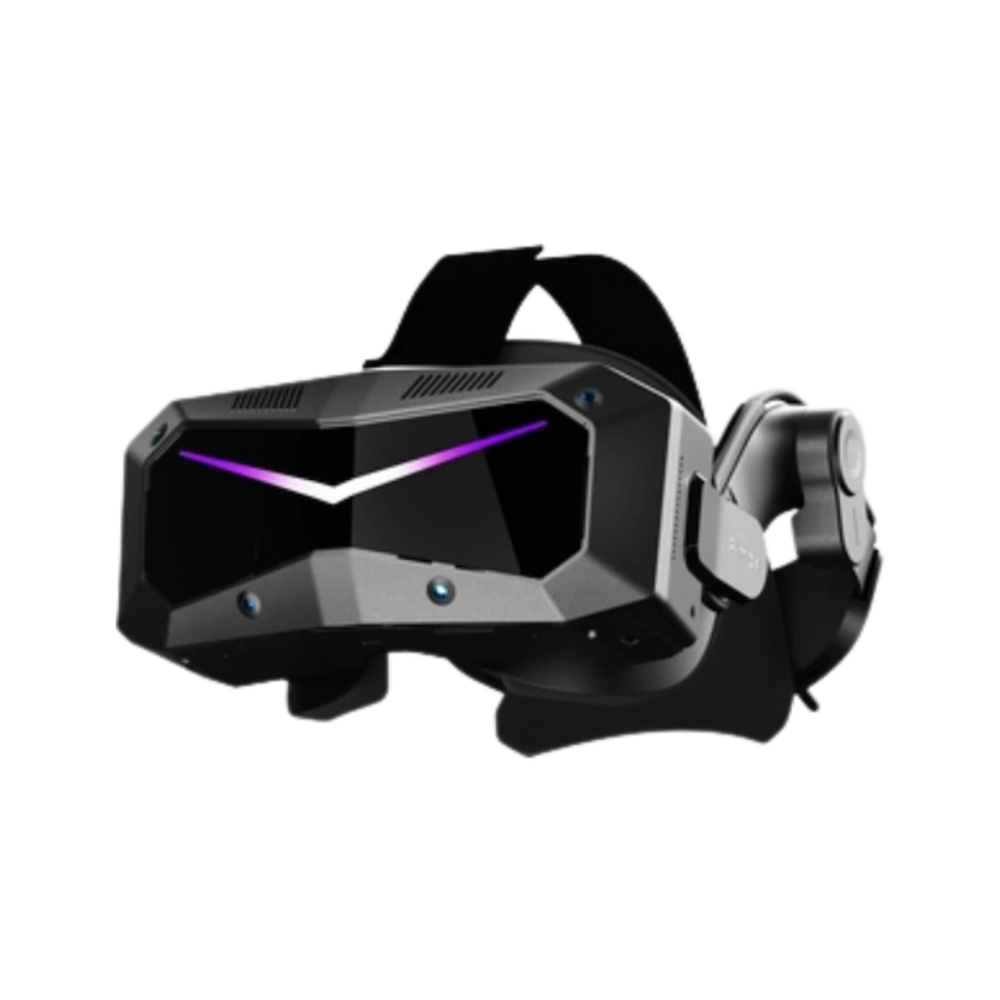 Pimax Crystal Super 8K Micro-OLED PC VR headset on a transparent background