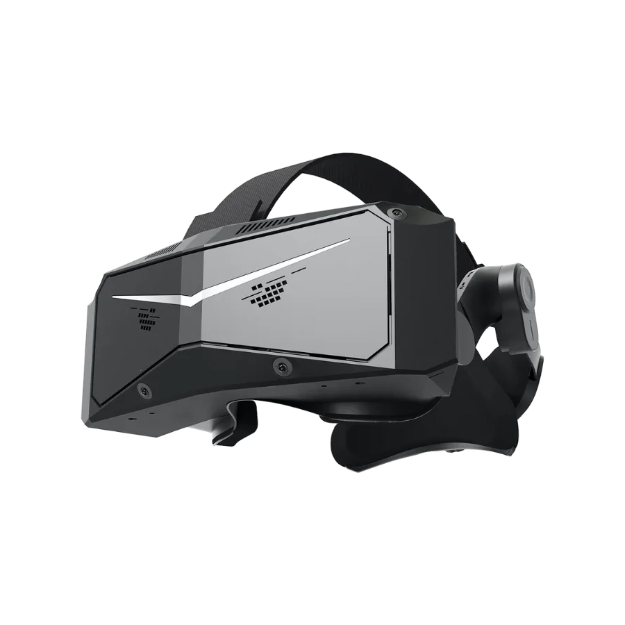 Pimax Crystal Light PC VR headset on a transparent background
