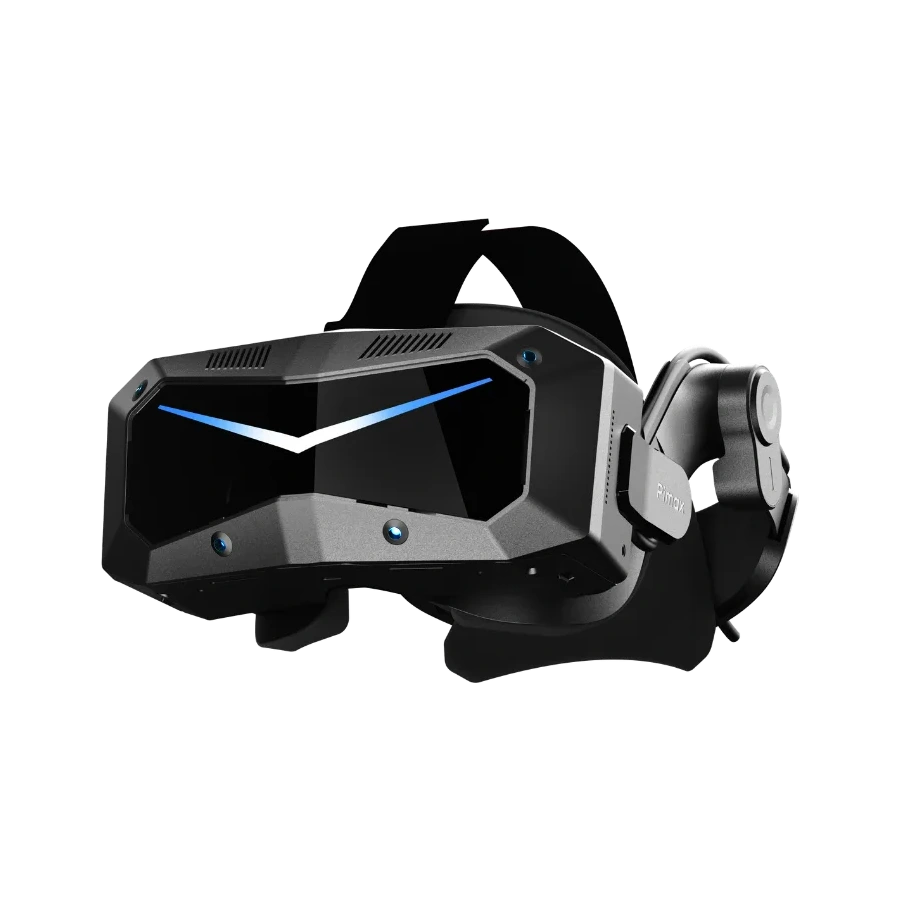 Pimax Crystal Super QLED headset on a transparent background