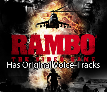 Rambo The Video Game Original Voice-Tracks of SLY and Crenna